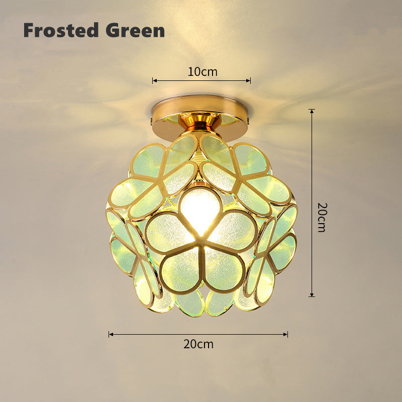 FloralSymphony - Elegancka lampa sufitowa z klejnotami