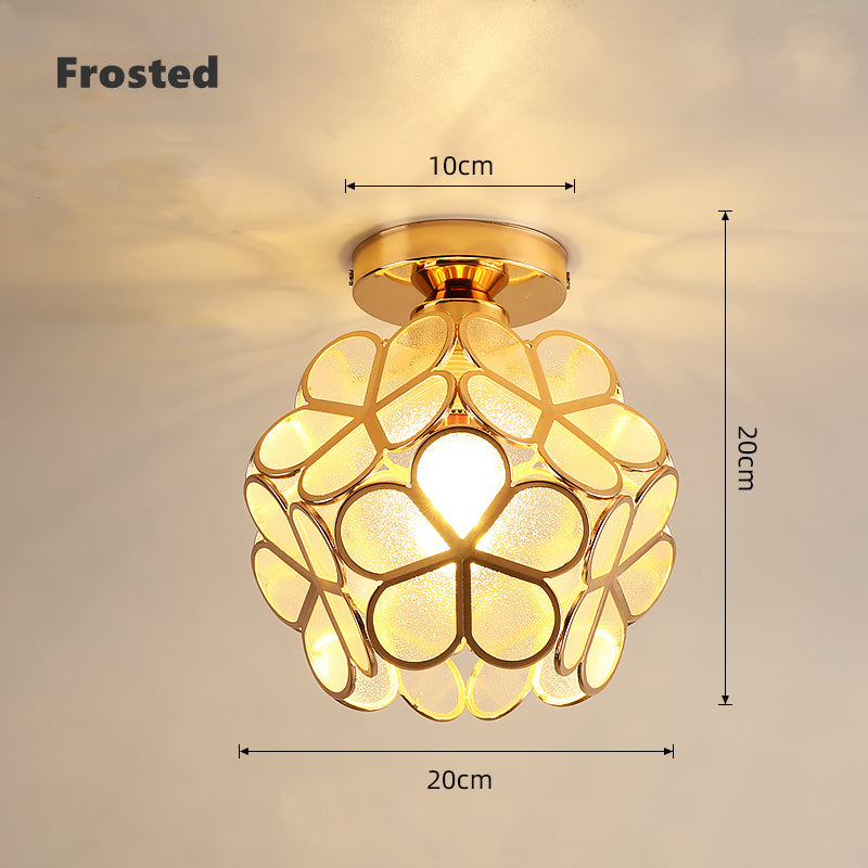 FloralSymphony - Elegancka lampa sufitowa z klejnotami