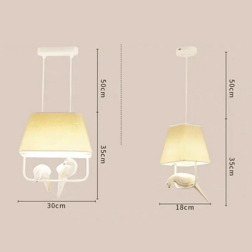ZenBird - lampa sufitowa Calm Nest