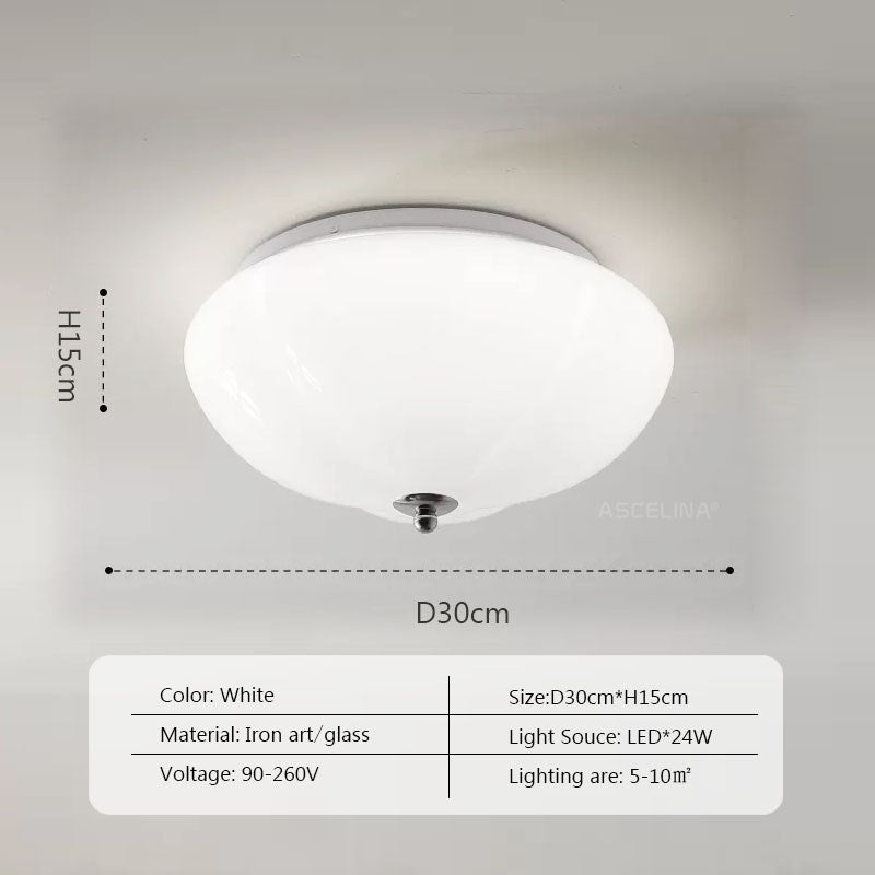 RetroGlaze - szklana lampa z odblaskiem dyni