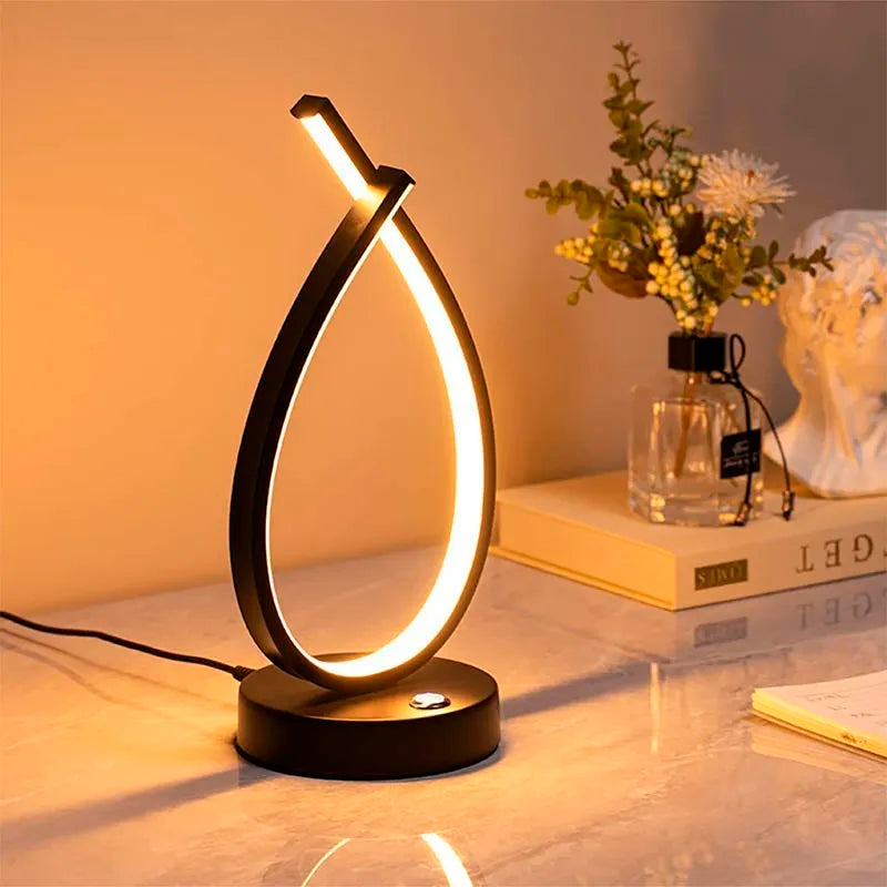 NordicLine - Smukła lampa stołowa do czytania