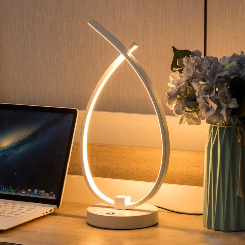 NordicLine - Smukła lampa stołowa do czytania