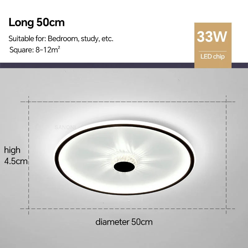 Radiant - Nowoczesna lampa sufitowa LED