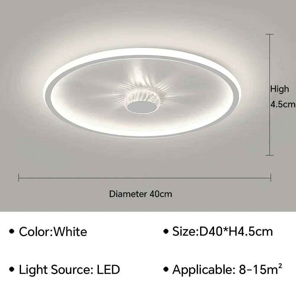 Radiant - Nowoczesna lampa sufitowa LED