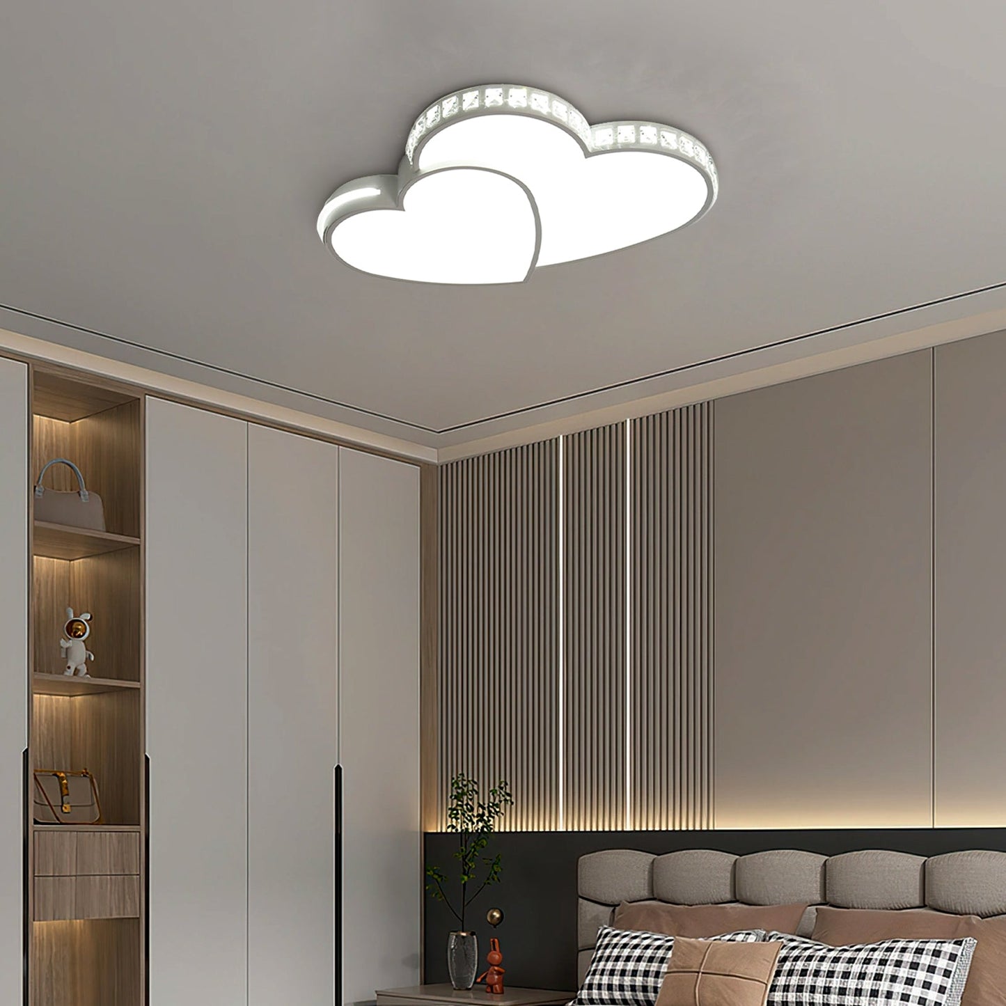 HeartGlow - lampa sufitowa w kształcie serca