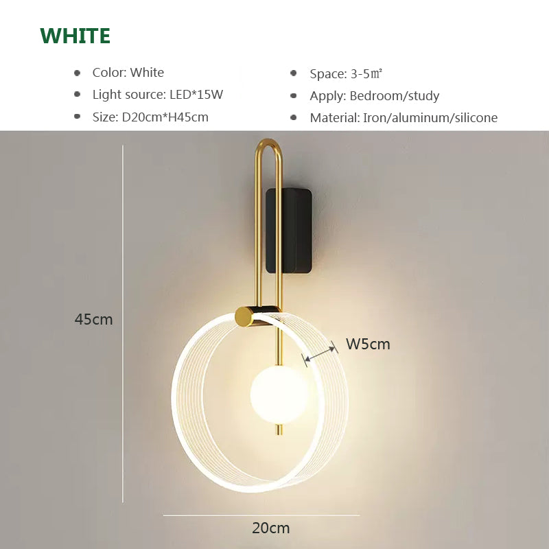 PureScandi - lampa ścienna Luxe