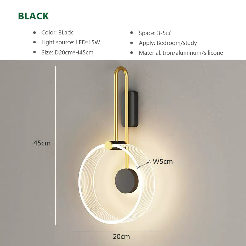 PureScandi - lampa ścienna Luxe