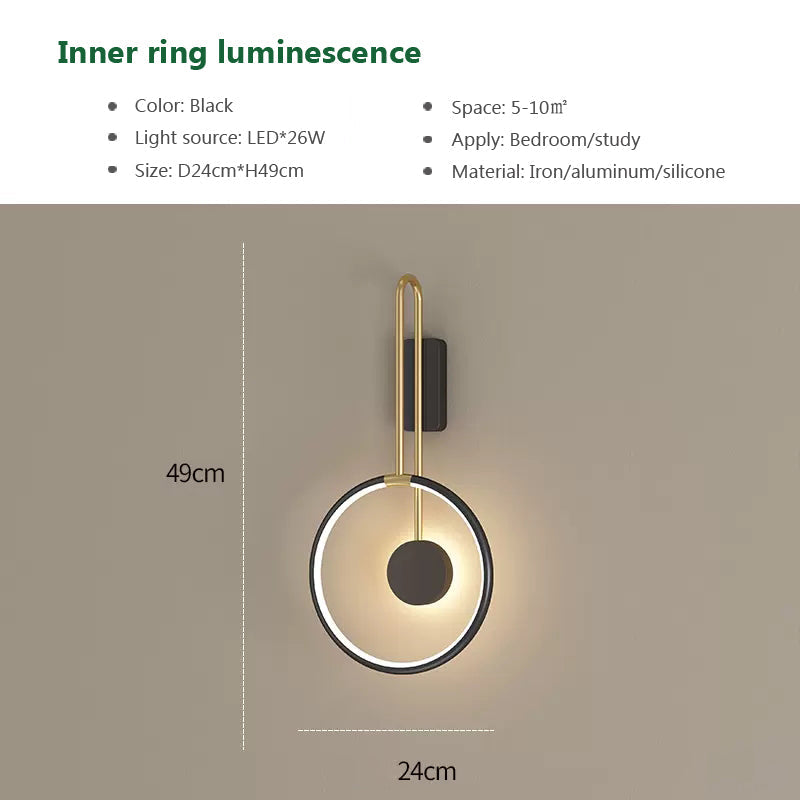 PureScandi - lampa ścienna Luxe