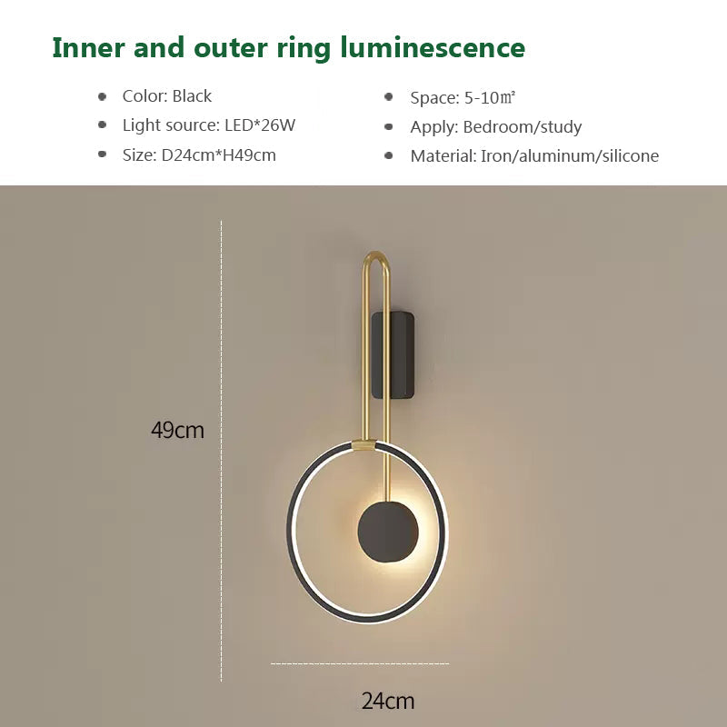 PureScandi - lampa ścienna Luxe