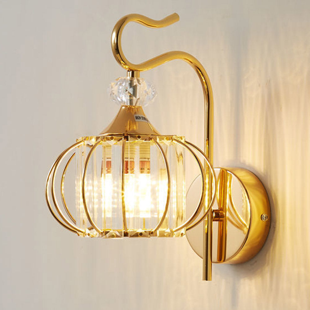 MetalArtistry - Żelazna lampa łóżkowa
