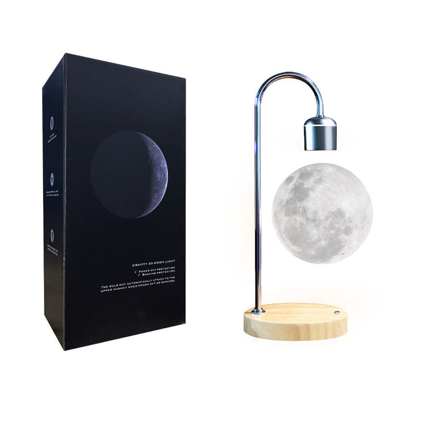 GravityGlow - Lampa księżycowa