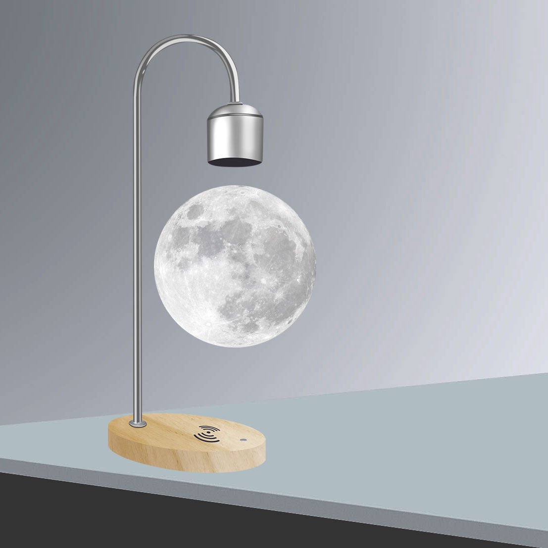 GravityGlow - Lampa księżycowa