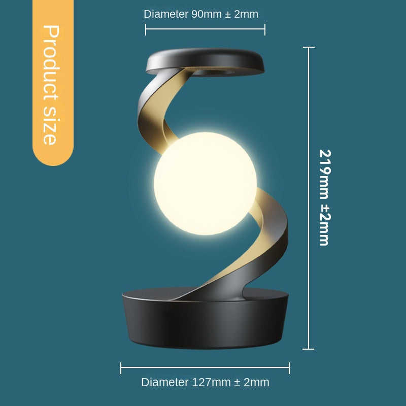 TwirlAura - Lampa z falą kolorów