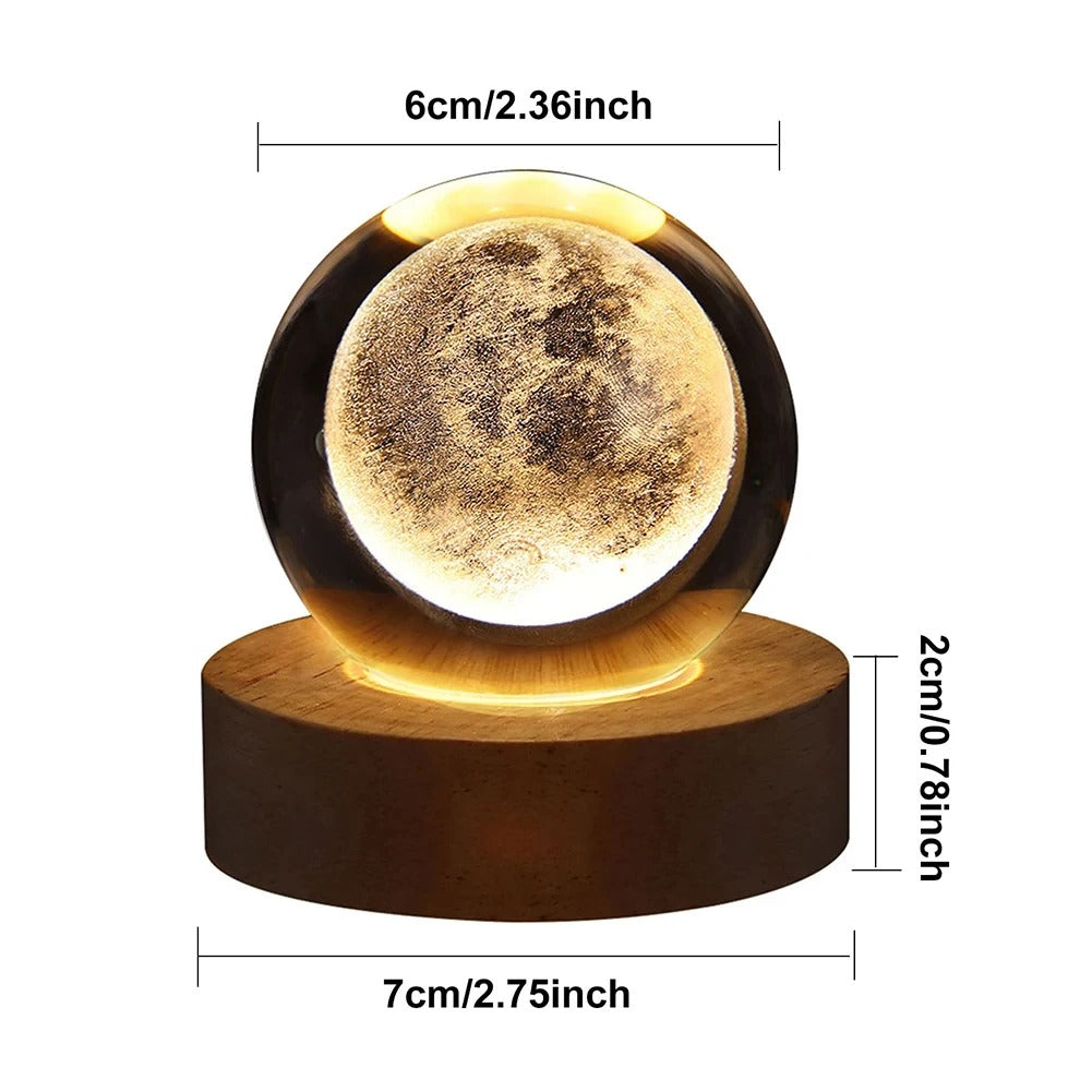 StarryNight | Droga Mleczna i lampa planetarna