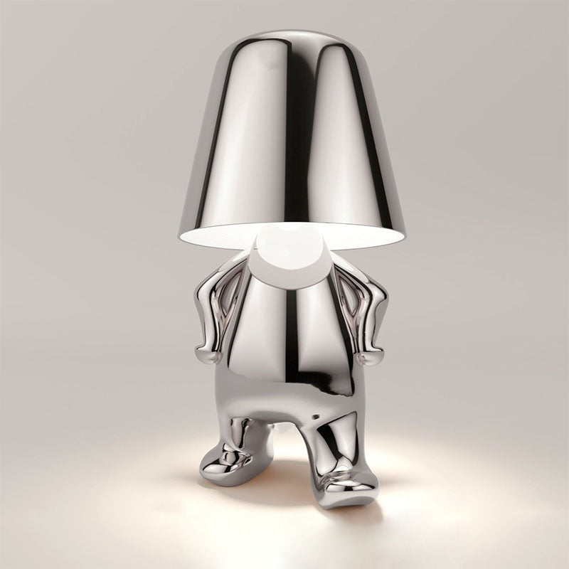 RegalGlow | Lampa stołowa Golden Man