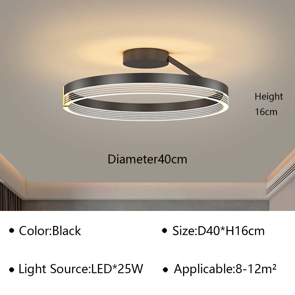 Luminous - nowoczesna lampa sufitowa LED
