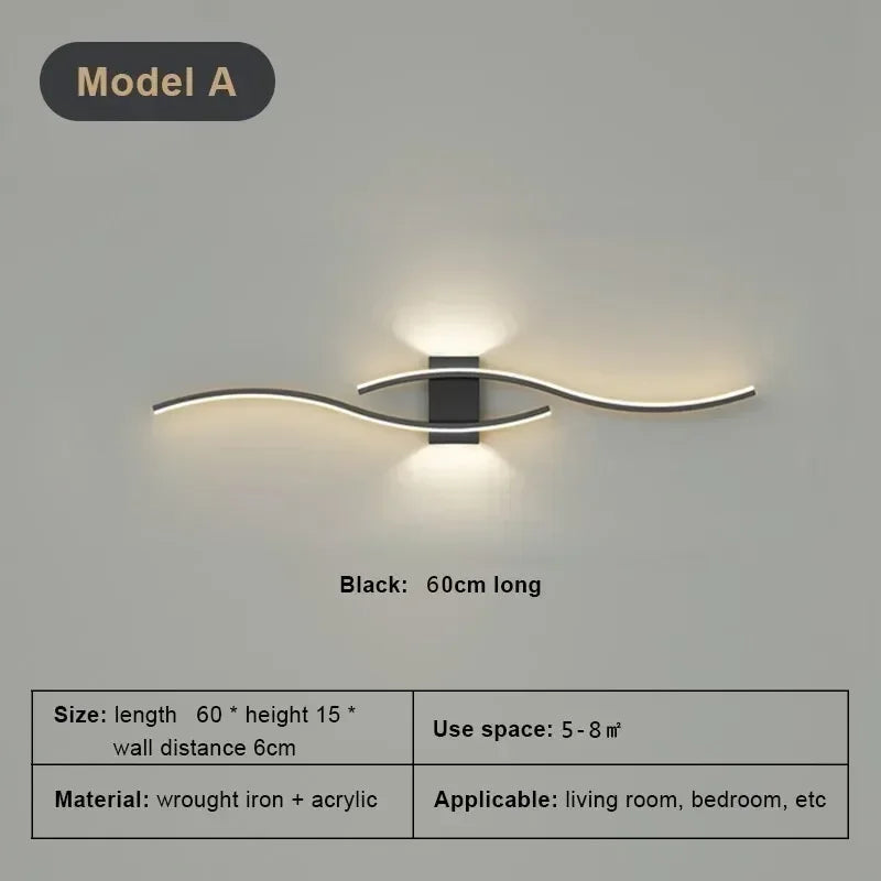 ModernAura - Lampa ścienna Led