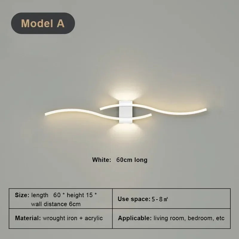 ModernAura - Lampa ścienna Led