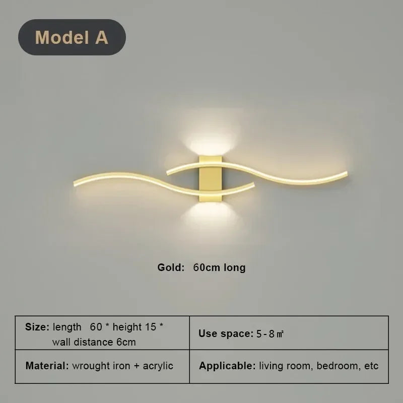 ModernAura - Lampa ścienna Led