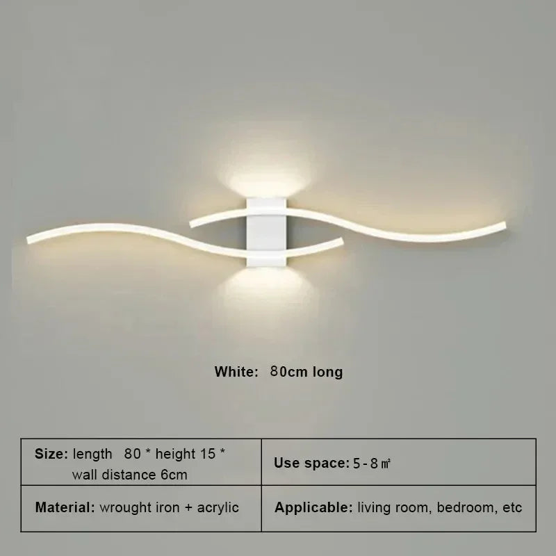 ModernAura - Lampa ścienna Led