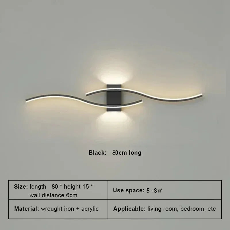 ModernAura - Lampa ścienna Led
