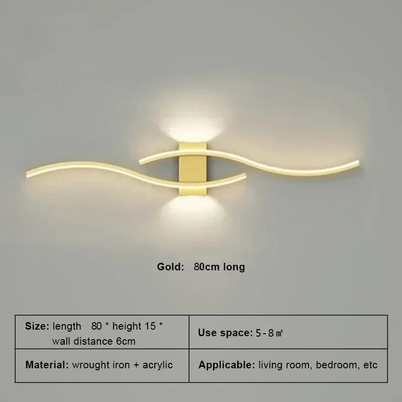 ModernAura - Lampa ścienna Led