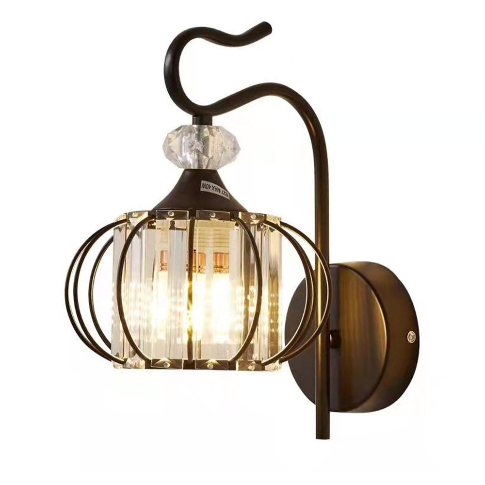 MetalArtistry - Żelazna lampa łóżkowa
