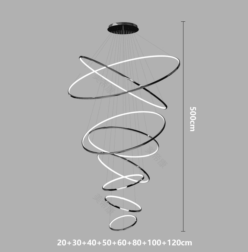 Lampa sufitowa Nordic Chandelier