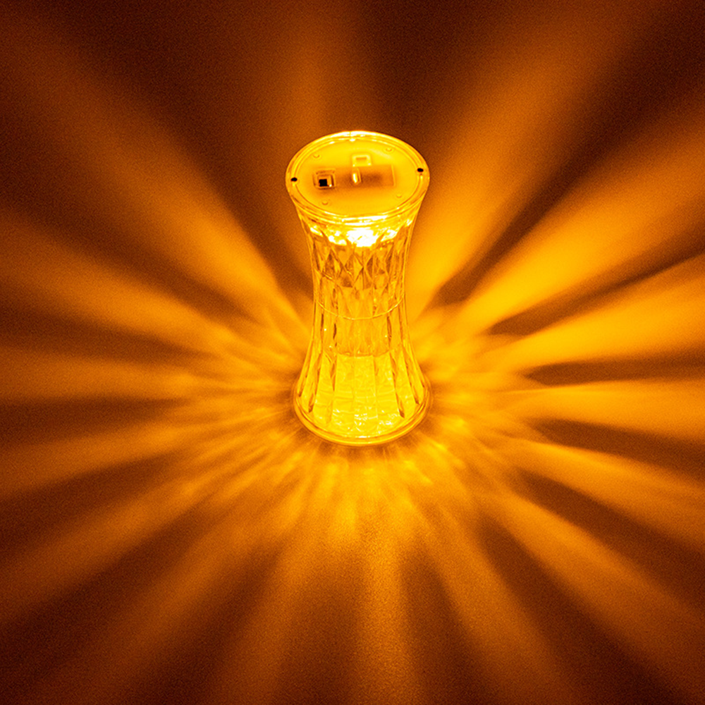 Lampa stołowa LuxeSpark | Crystal Diamond