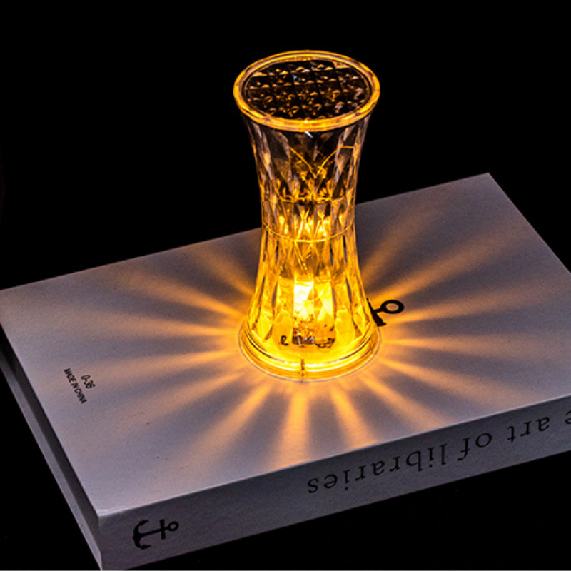 Lampa stołowa LuxeSpark | Crystal Diamond