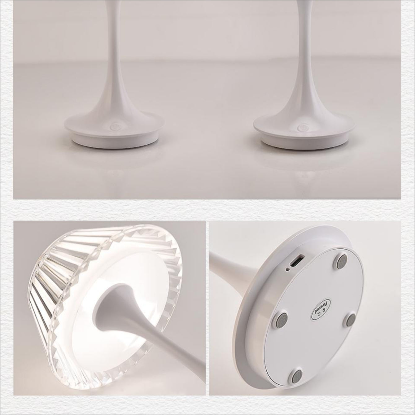 LuxeGlow | Dekoracyjna lampa łóżkowa LED