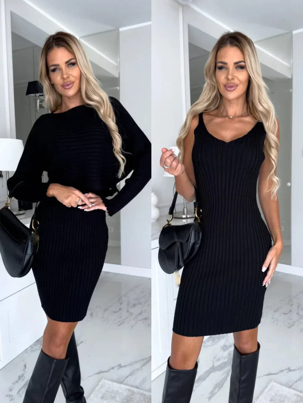 AS | Modny damski sweter z dzianiny