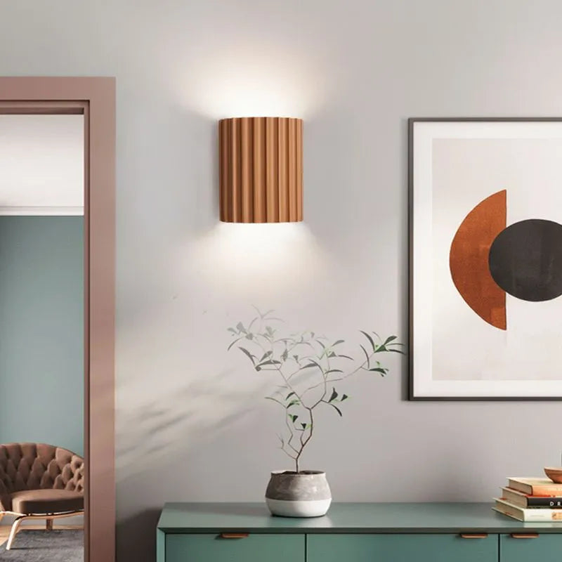 SwirlGlow | Lampa ścienna zapewniająca nowoczesną atmosferę