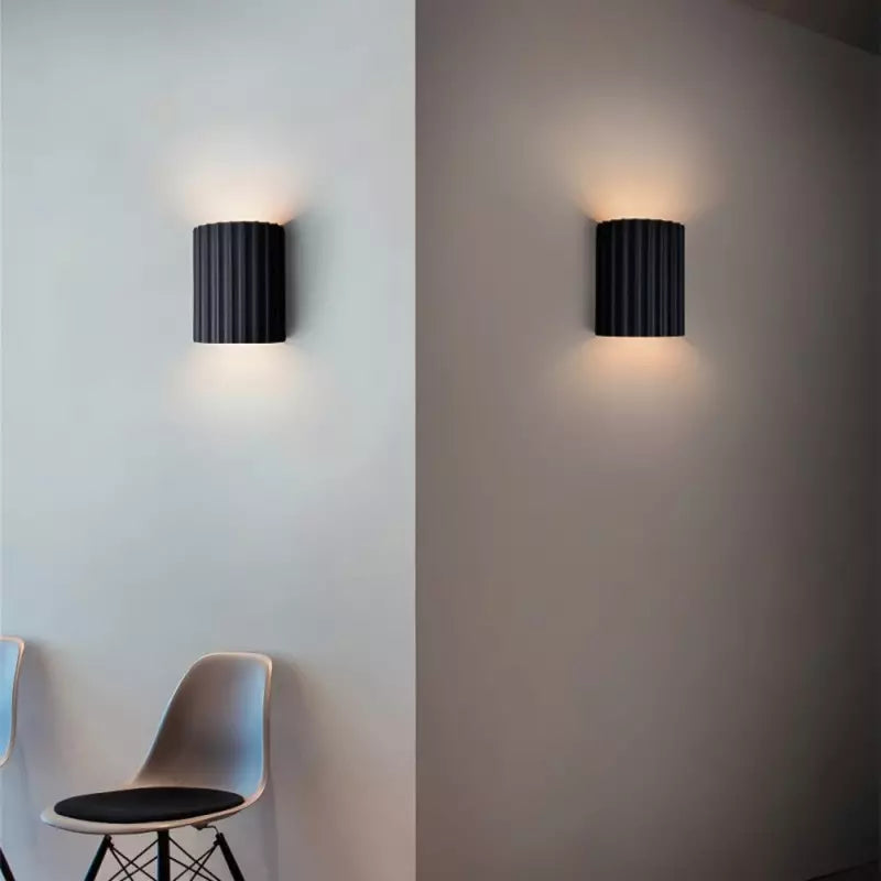 SwirlGlow | Lampa ścienna zapewniająca nowoczesną atmosferę