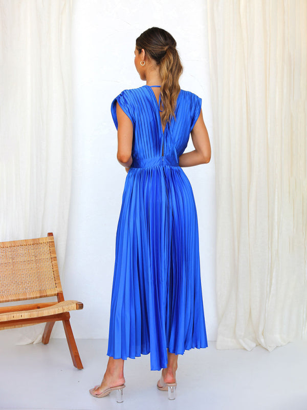 LB | Sukienka midi plisowana ChicSelect