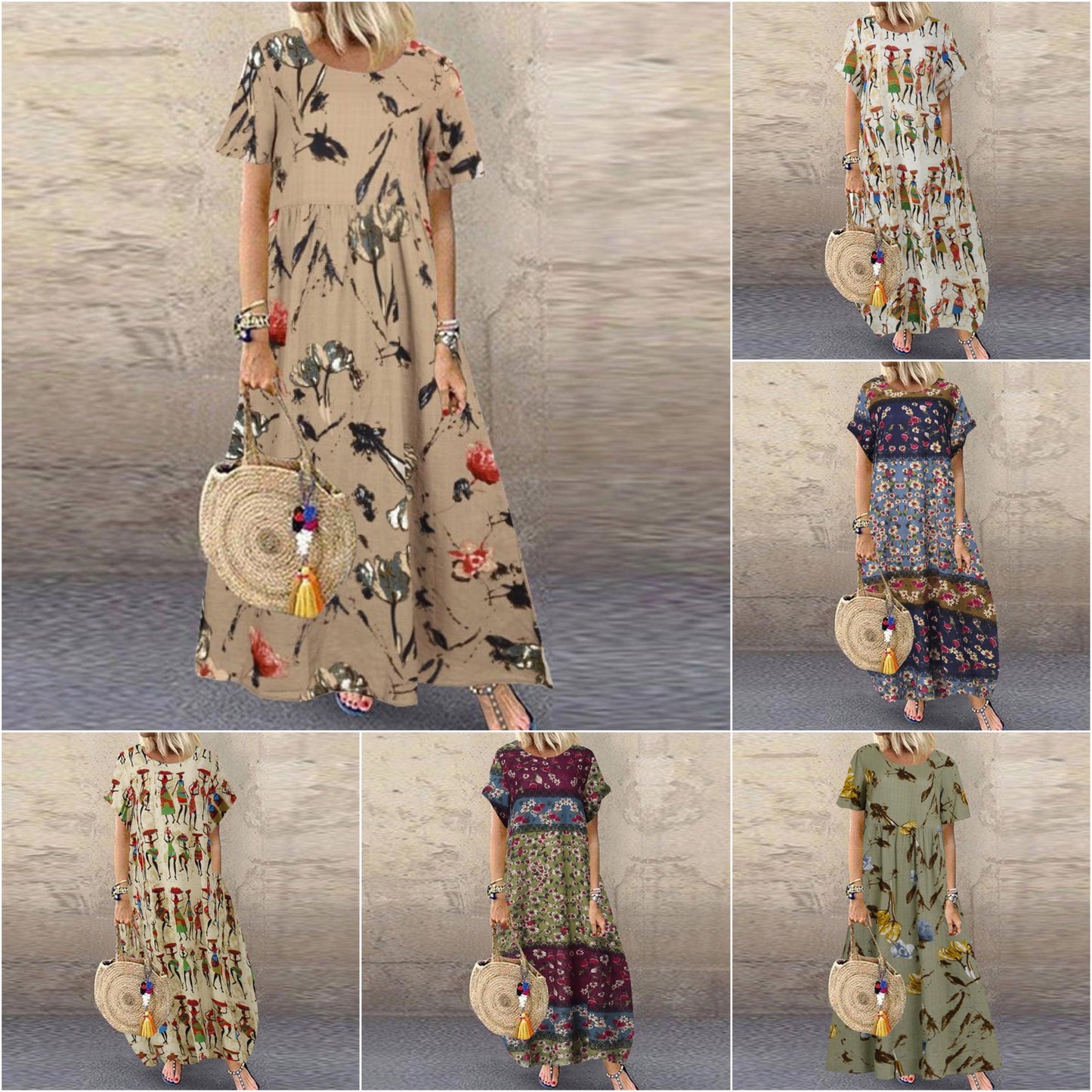 LB | "Zea" designerska sukienka maxi