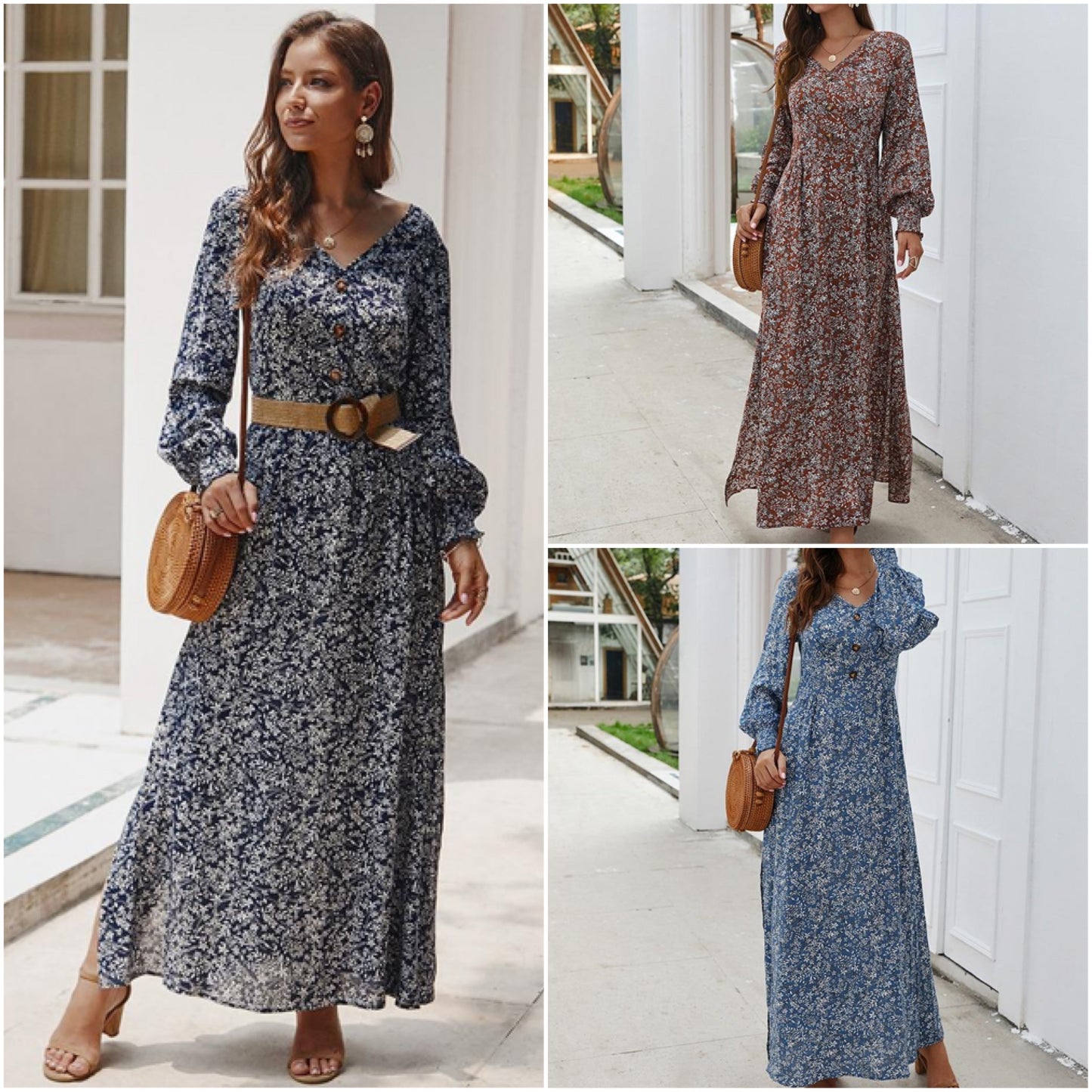 LB | "Nadin" Elegancka sukienka maxi