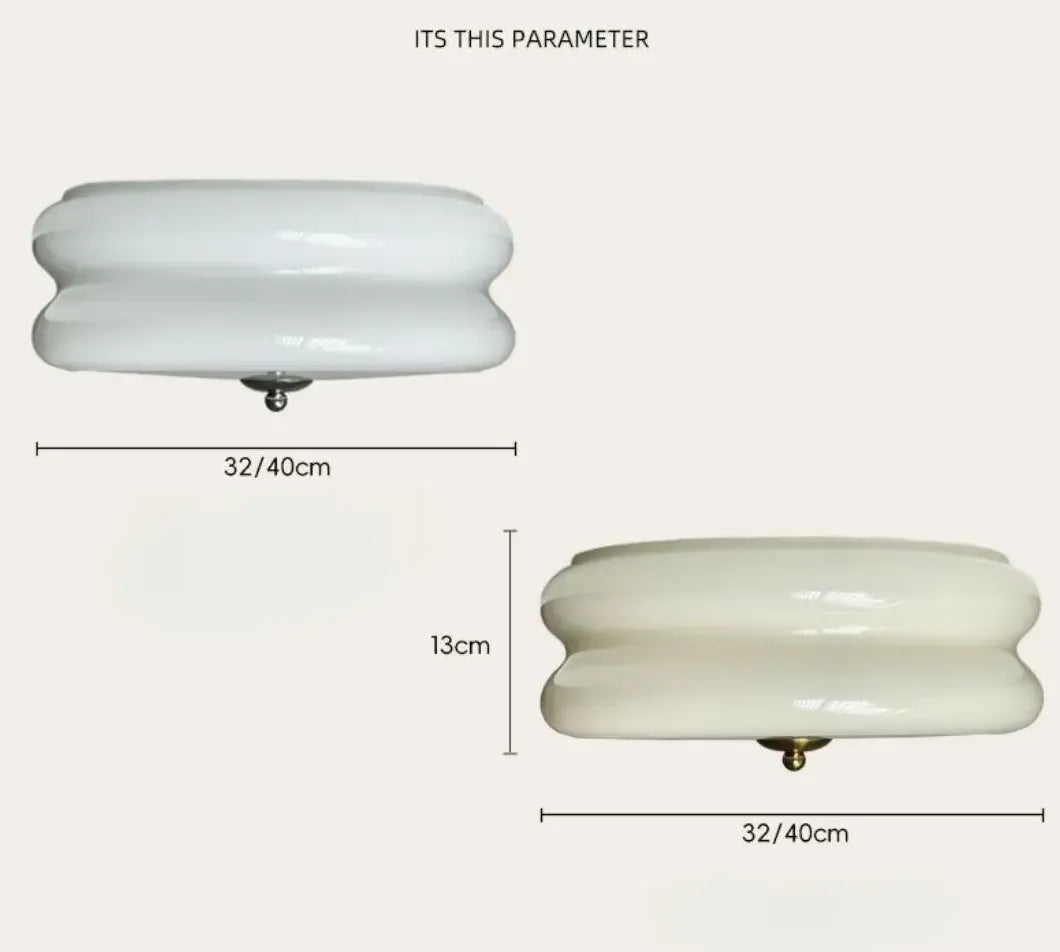 Lampa wpuszczana z połowy ubiegłego wieku