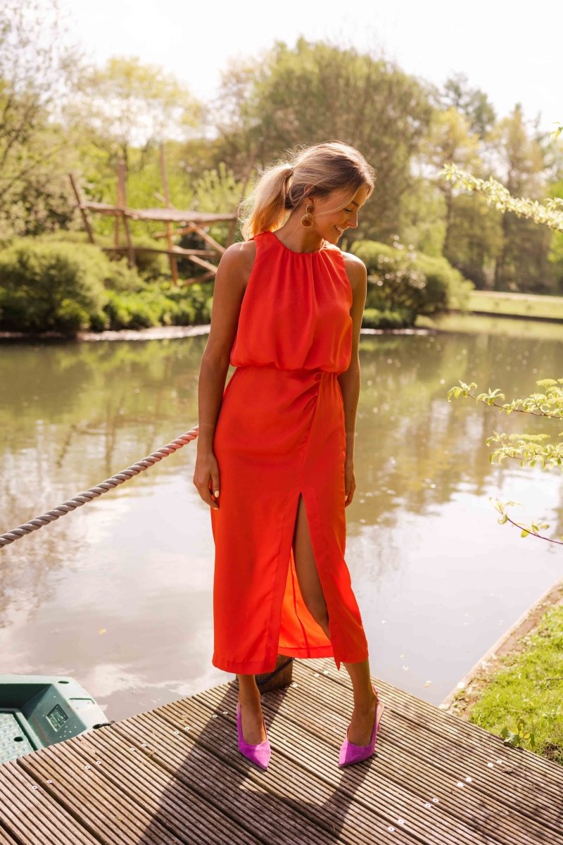 LB | Letnia sukienka midi