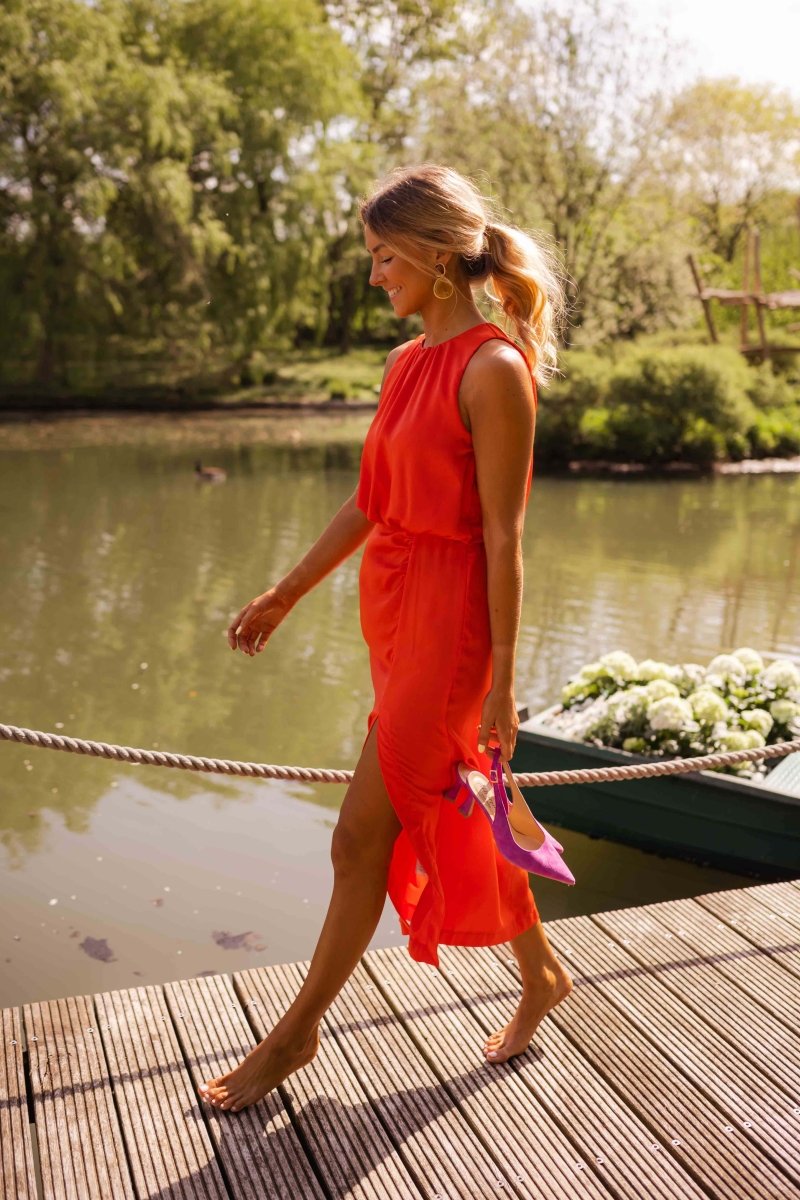 LB | Letnia sukienka midi