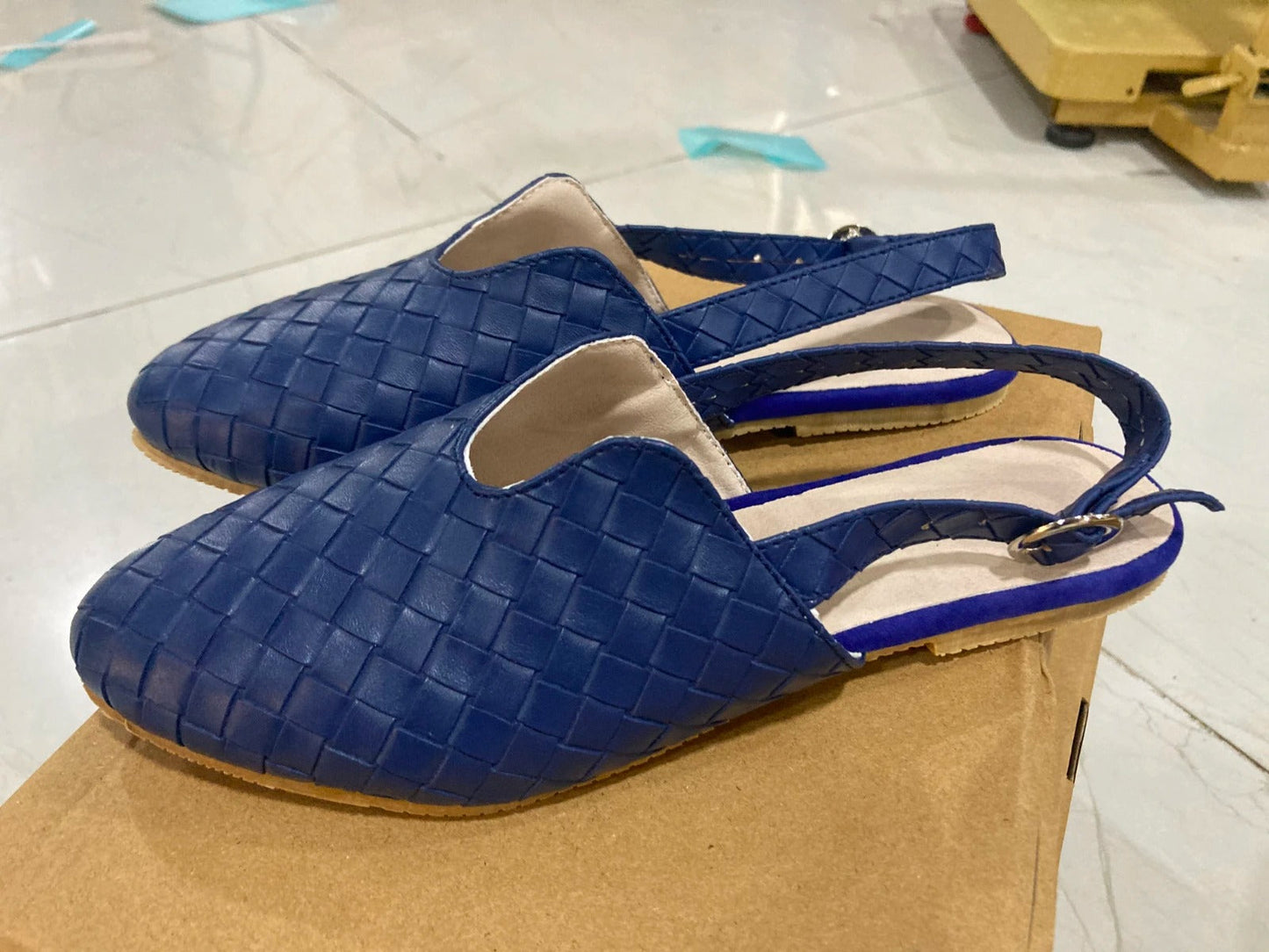 AS | Tkane buty wsuwane