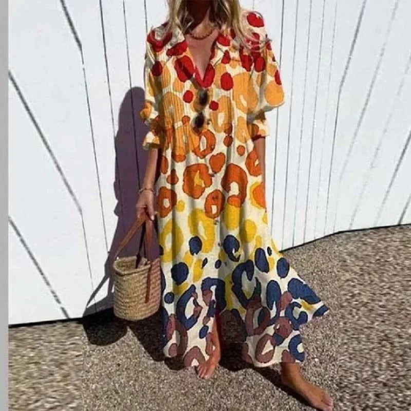 AS | Klasyczna sukienka boho maxi