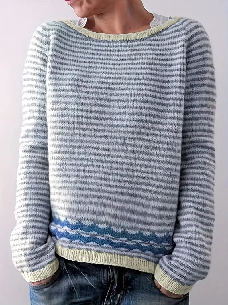 AS | Damski sweter w paski