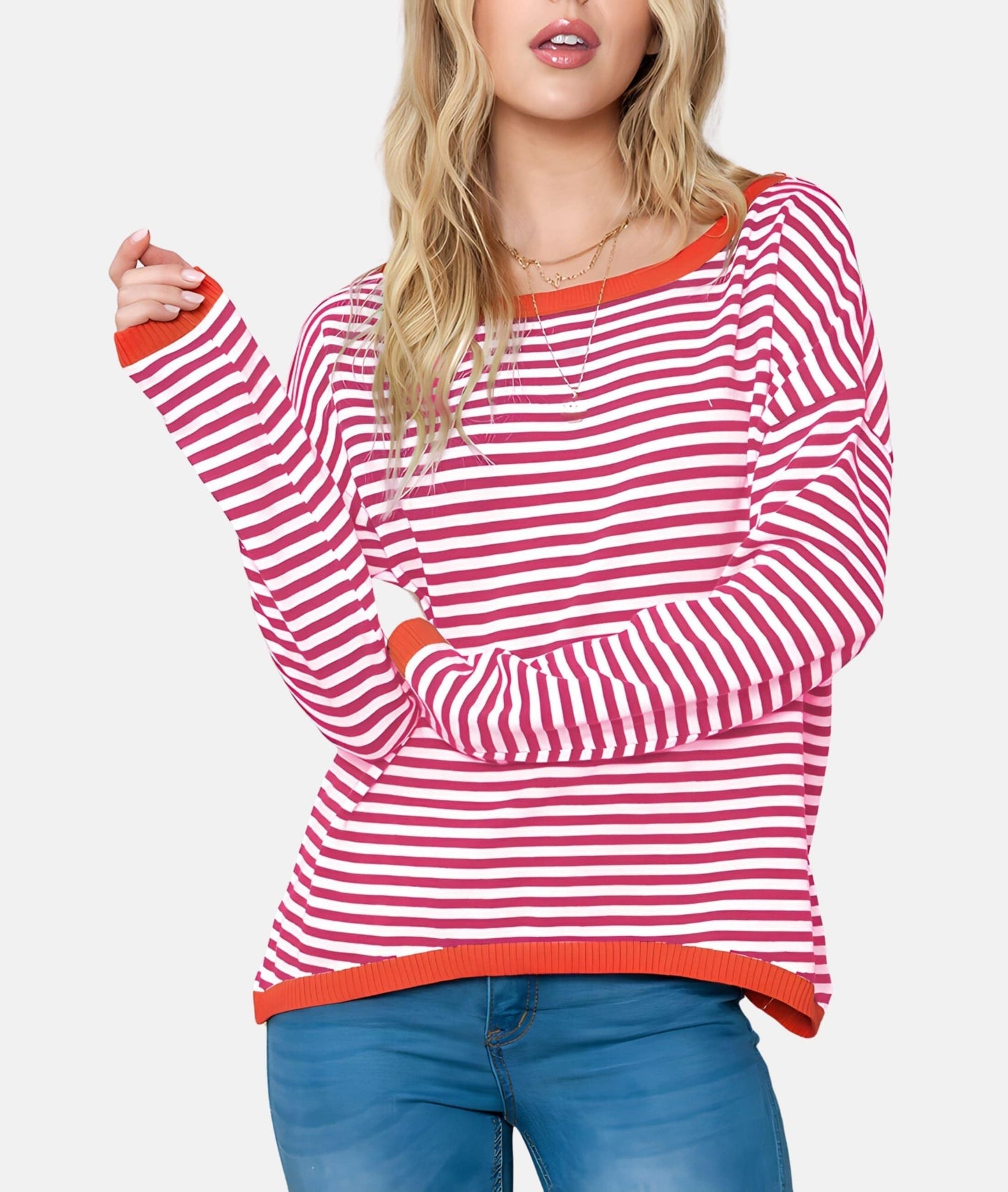 AS | Sweter w paski