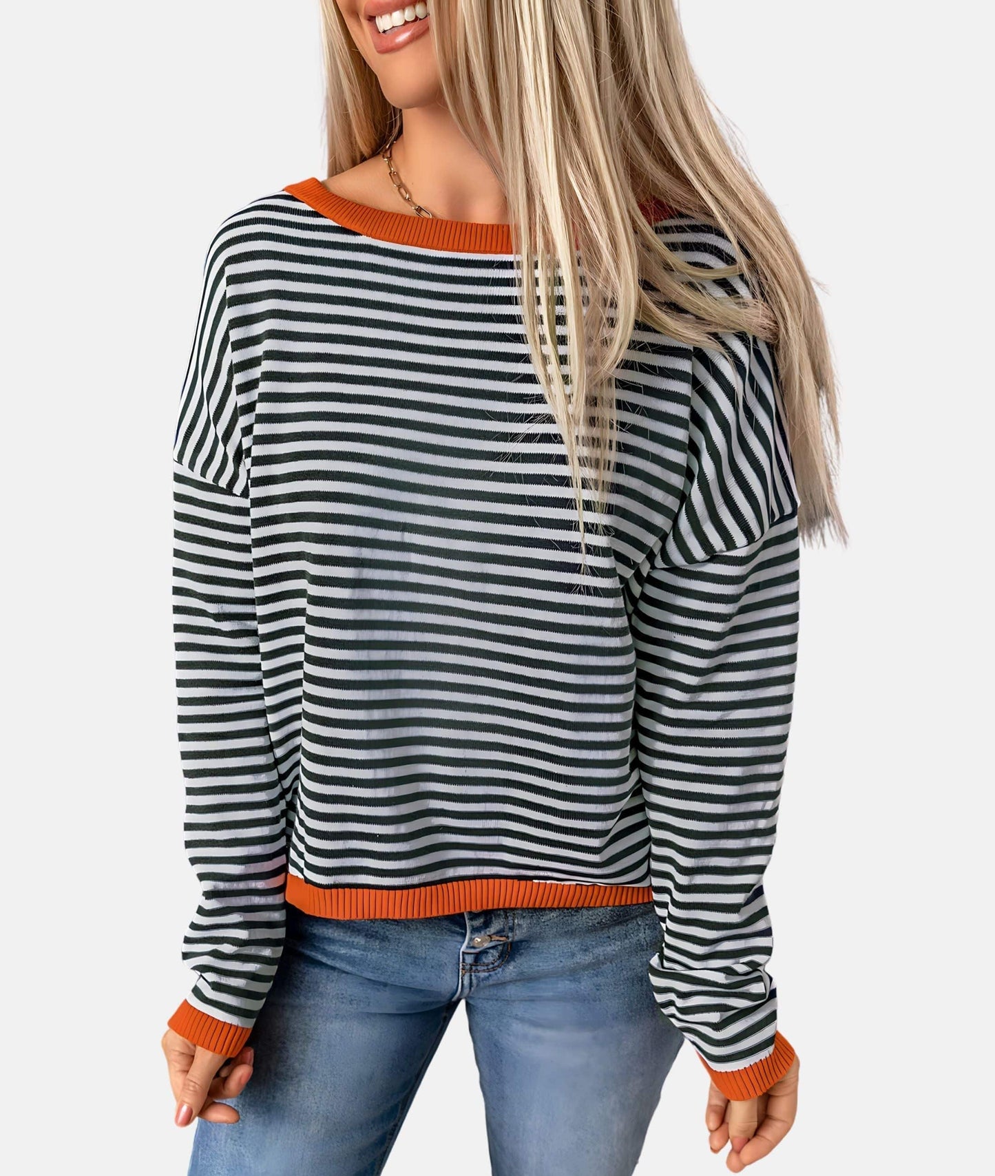 AS | Sweter w paski