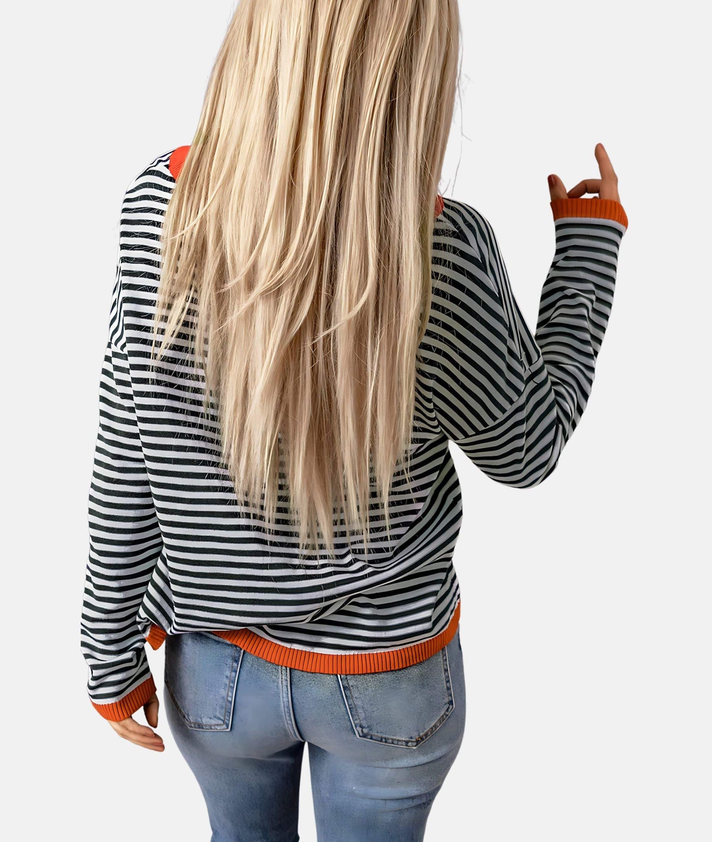 AS | Sweter w paski