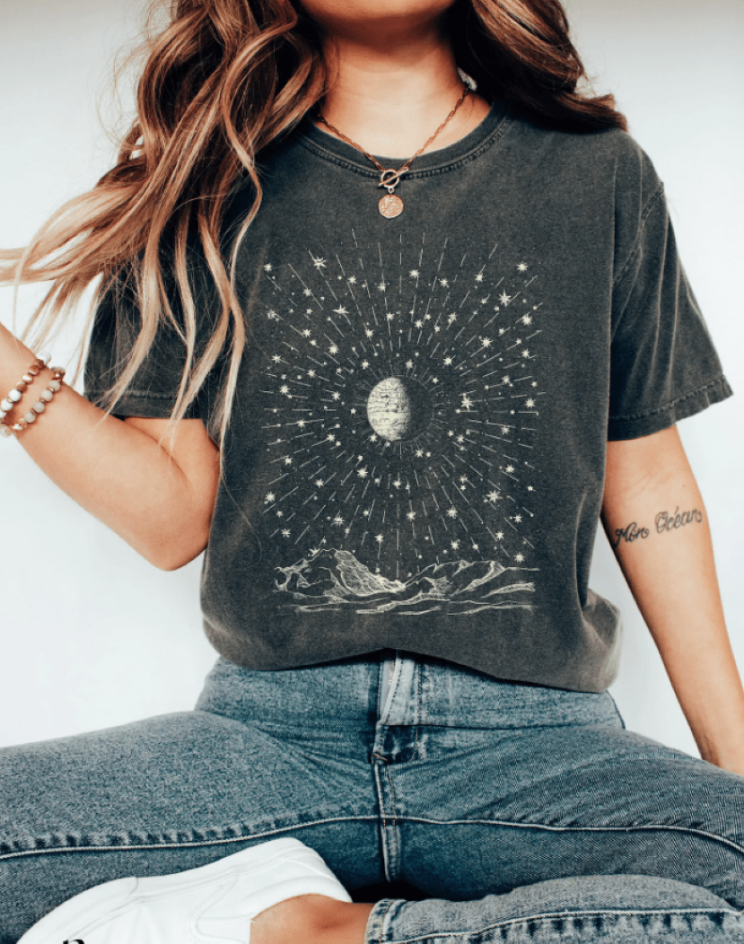 LB | Koszulka damska Astronomia Kosmos