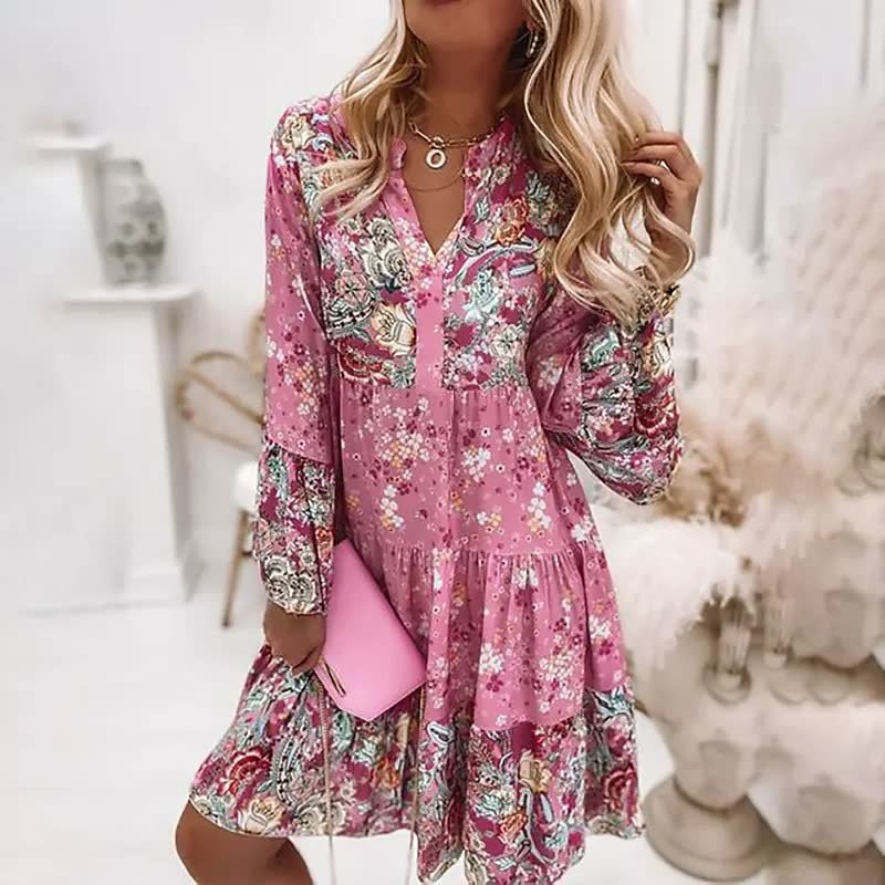 LB | Ladies Boho Maxi Dress Unikalny design