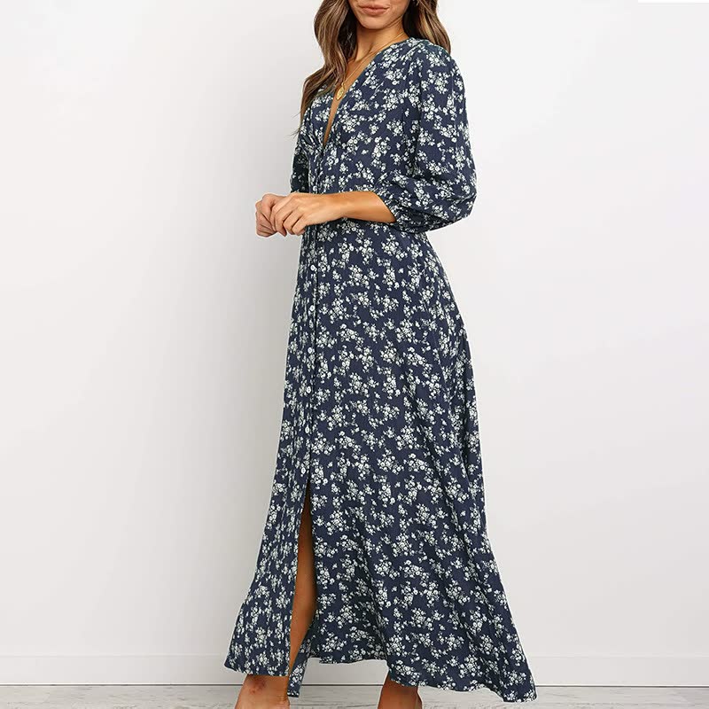 LB | Elegancka, zwiewna sukienka maxi dla kobiet