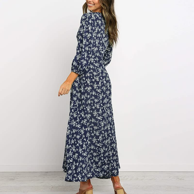 LB | Elegancka, zwiewna sukienka maxi dla kobiet